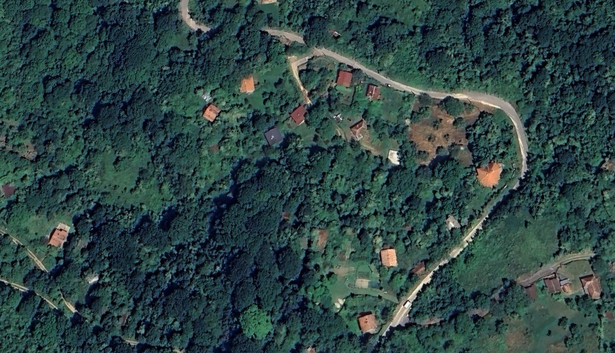 House village of Chekanets, Commune. Dragoman